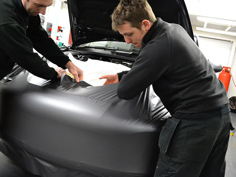 autofolierung-carcompany Professionell verarbeitete Lackschutzfolie